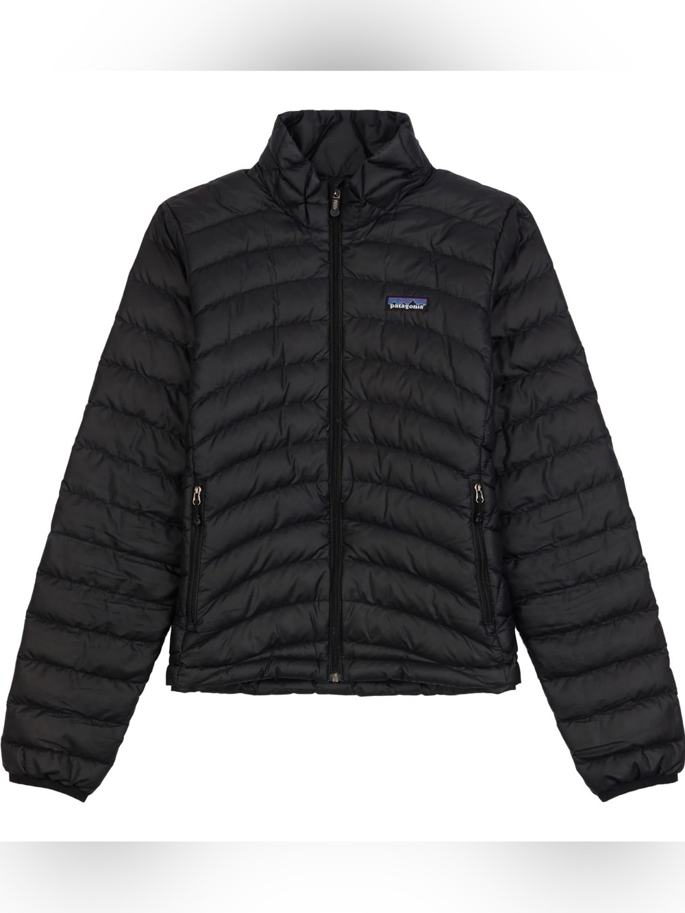 Patagonia Women's Black Down Sweater Jacket GUC L